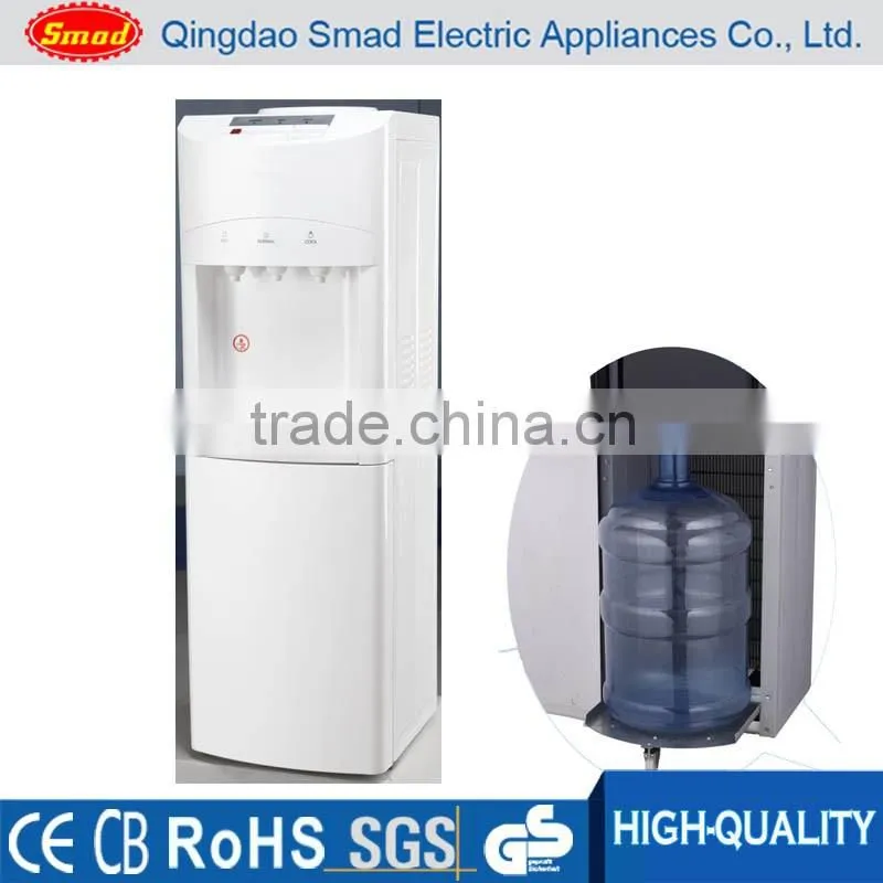 Bottom bottled water dispenser compressor cooling type for sale