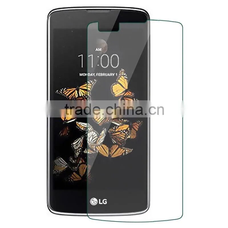 China supplier anti-fingerprint nuglas tempered glass screen protector for LG