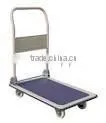Metal kitchen basket trolley