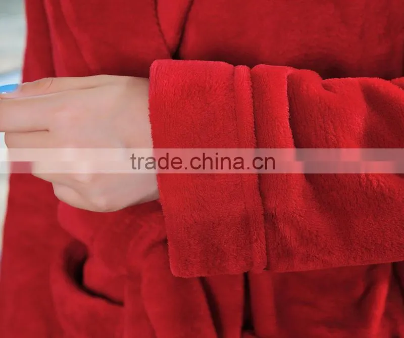 Robe & Gown sets Women Coral Bathrobes for Women