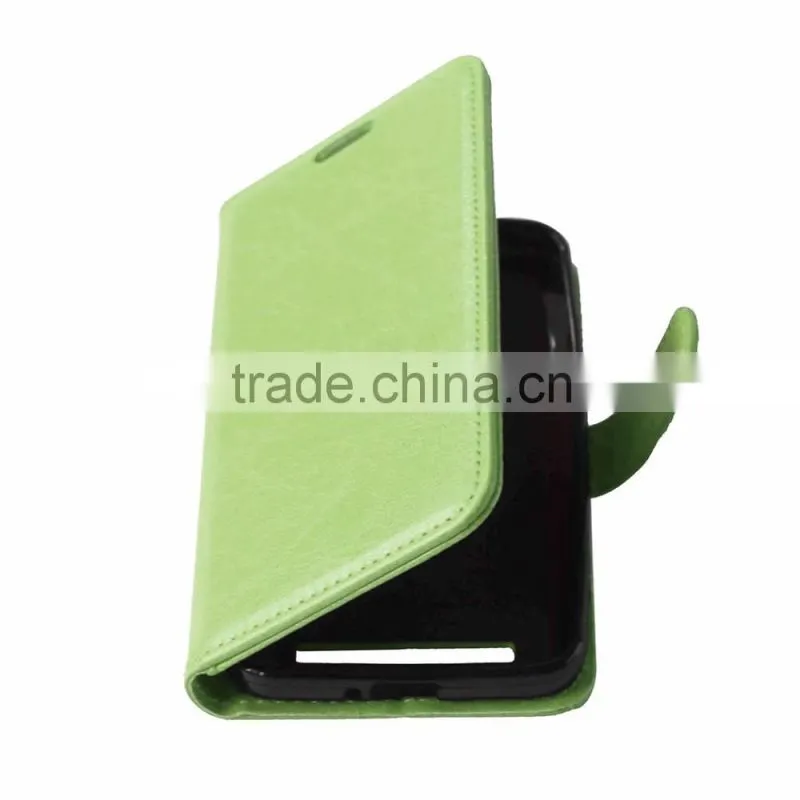 Hot sale PU Leather Mobile Phone Flip Wallet Kickstand Case for ASUS Zenfone C ZC451CG