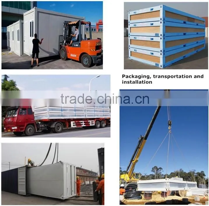 2016 Puyuan Brand China Modern Houses Prefab Modular Flat Pack House
