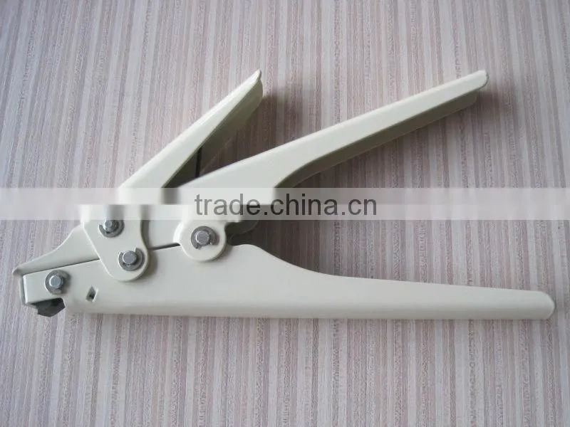 Automatic cable tie fasten tool,nylon cable tie installation tool,white colour