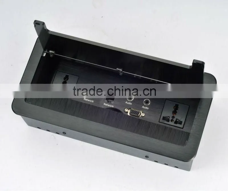 high quality aluminum usb desk socket for office furniture system
