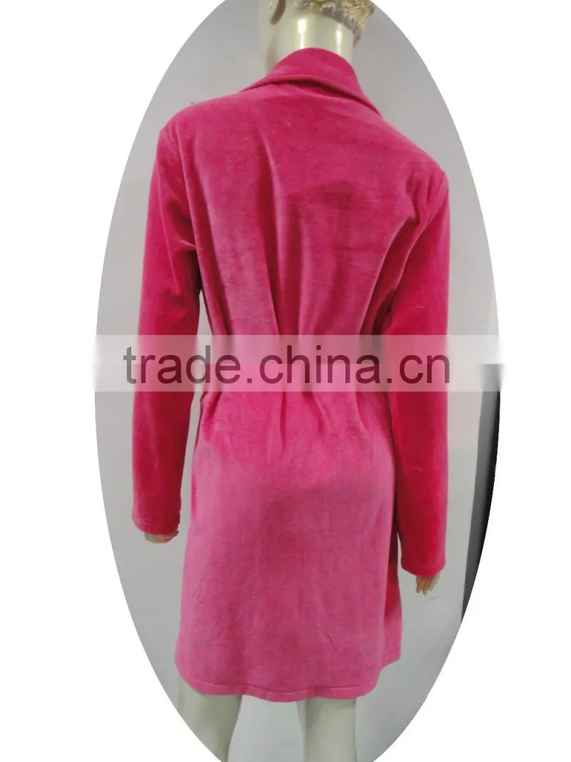 rosy bind pajama robe