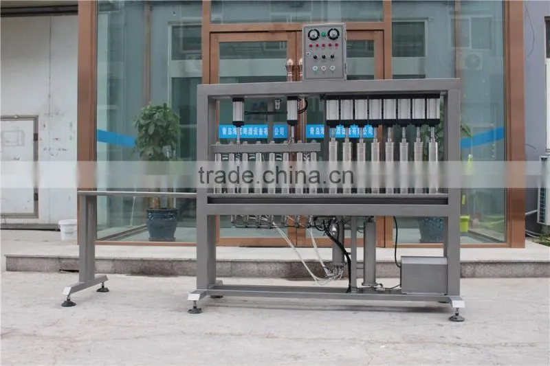 Tsingtao Beer bottles of Hisent beer bottle filling machine filling and capping machine professional beer equipment