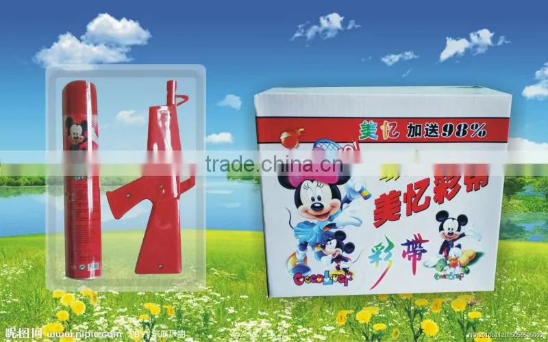 Party String Toy-Gun,Silly Crazy Party Spray String Gun