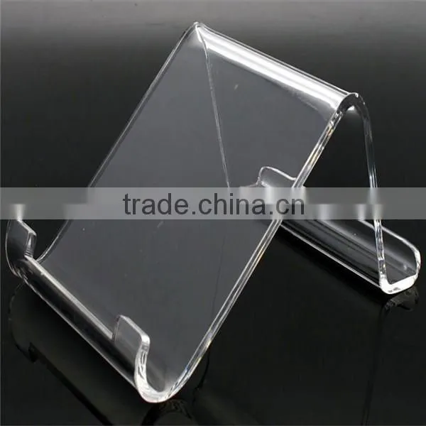 12cmx6cm hot bending acrylic mobile phone holder for retailer