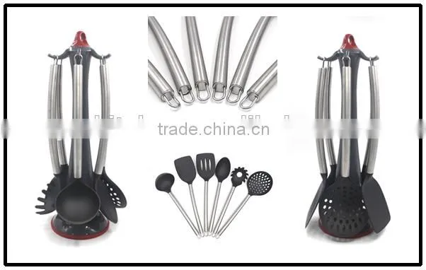 2016 best selling quality commercial industrial Nylon cooking soup ladle