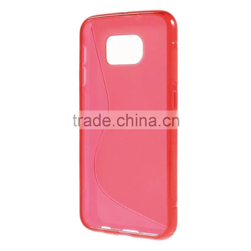 HOT ! ! ! New S Pattern ultra thin case for samsung galaxy s6 edge, tpu skin case for samsung galaxy s6 edge