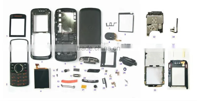 For Motorola Nextel i296 housing full parts