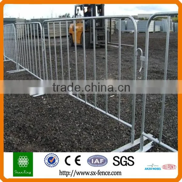 hot-dipped galvanized traffic crowd control barrier(Shunxing factory)