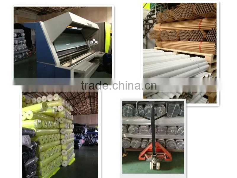 pu coating polyester oxford fabric&high vis jaket textile