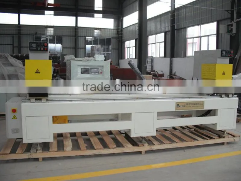 Double head welding upvc windowsill profile machine
