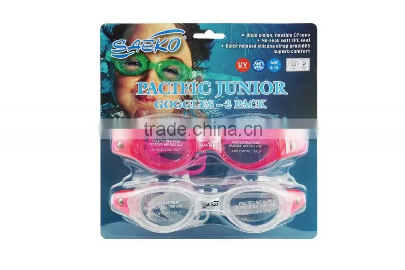 S52 Pacific Junior - Italy CP Lens Combo Pack Junior Children Kids Swimming goggles