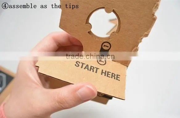 Cheap Bulk price google cardboard vr glasses