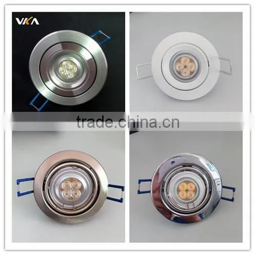 adjustable inner ring aluminum ceiling lamp holder led spot light mr16 220v