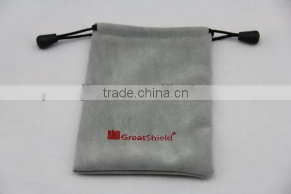 Top grade hot selling hot stamp velvet bags