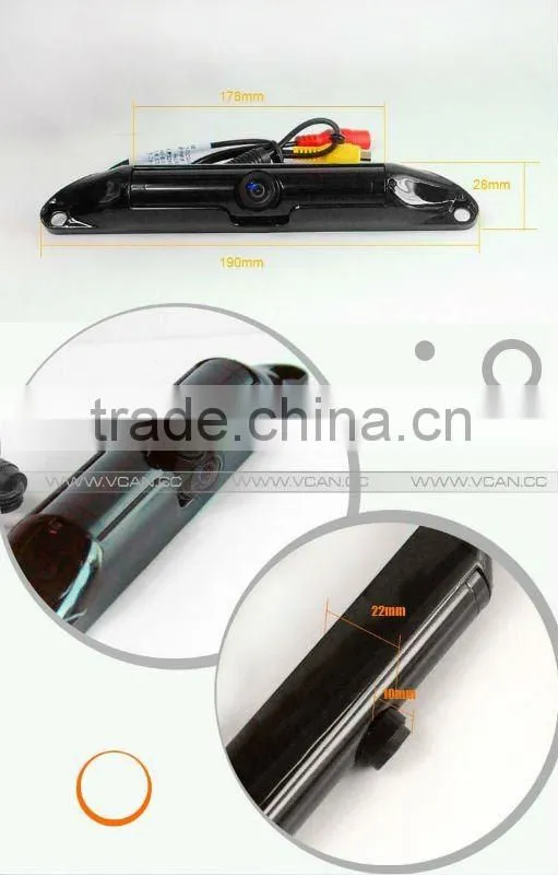 CA-130CCD-170 Car License Plate Rear View Backup park Camera CCD