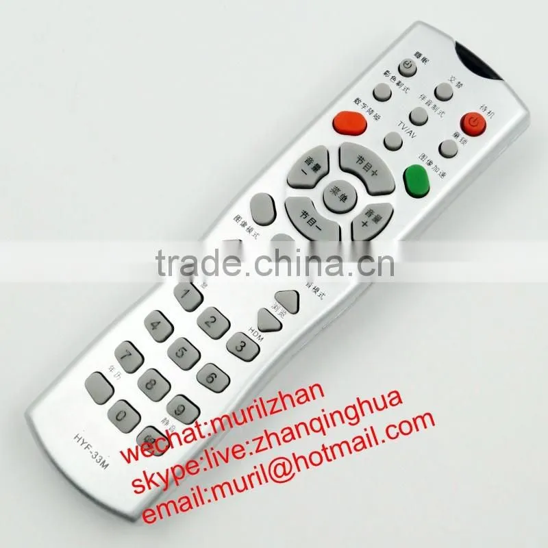 ZF White 63 Keys H910 Universal Remote Control for Haier LED/LCD TV directly use no need to set