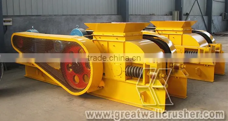 High Efficient Rock Double Roller crusher