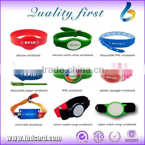 High Quality Silicone Rubber Wristband Access Control, China Wristband RFID Manufacturer