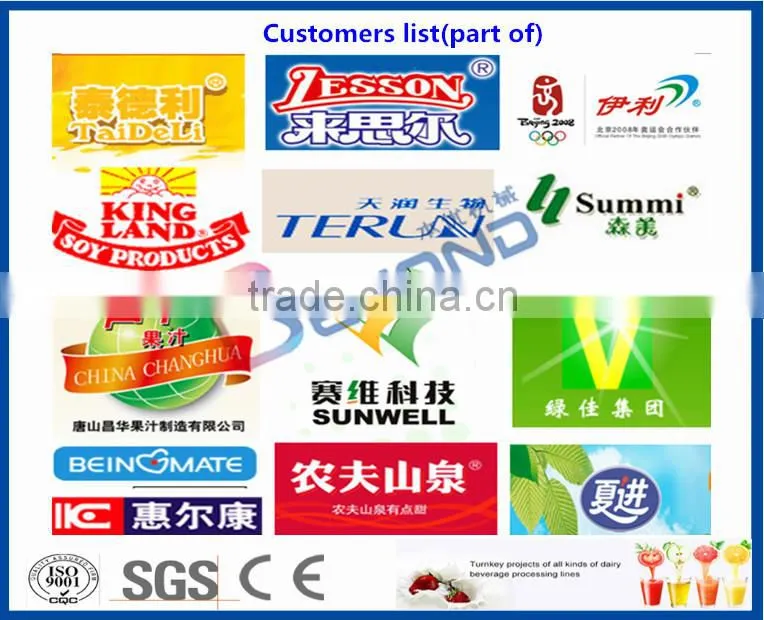 Juice processing plant