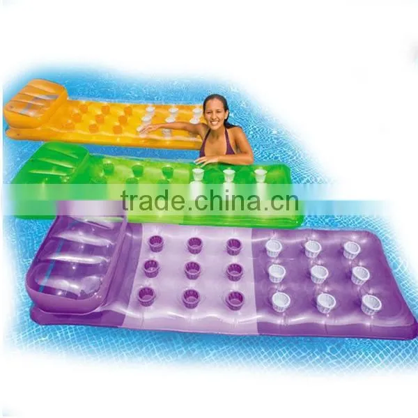 Inflatable swimming pool noodles