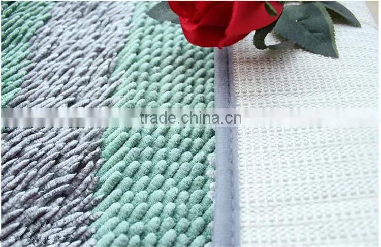 tufted chenille noodle mat floor mat