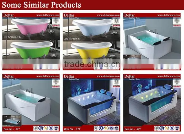 1.5m single used bathtub, cold area first choice keep warm water bathtub, acylic material bathtub sanitary ware