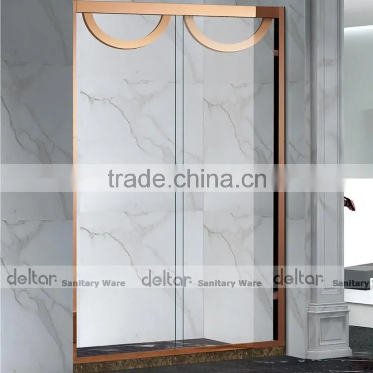china supplier Italian design quadrant glass shower room