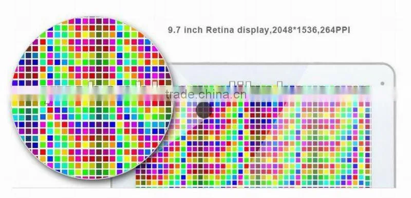 V99 Retina display 9.7 inch android tablet MID 2048x1536 Pixels IPS Screen Dual Core Bluetooth 10000mAh battery 09
