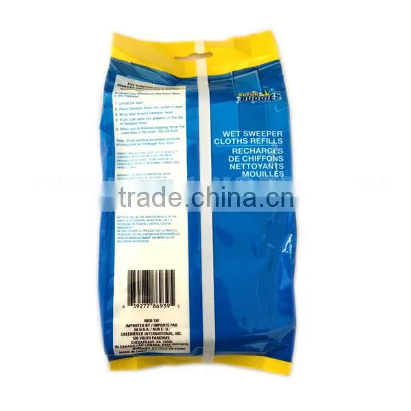Cleaning Wet Wipe for Floor Wet Sweeper Cloth Refills