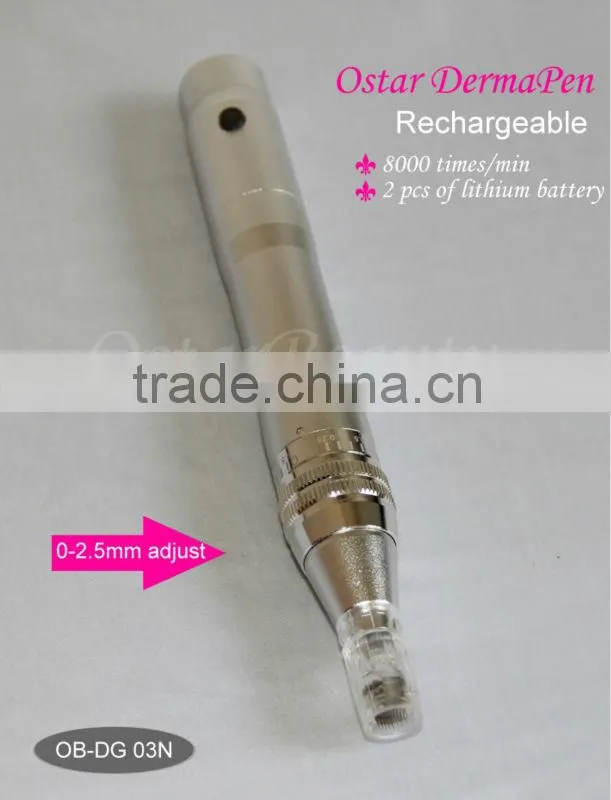 Home use derma pen micro needle therapy