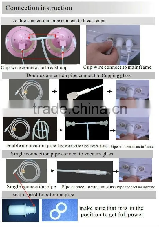 vacuum breast enlargement / vacuum butt lifting machine