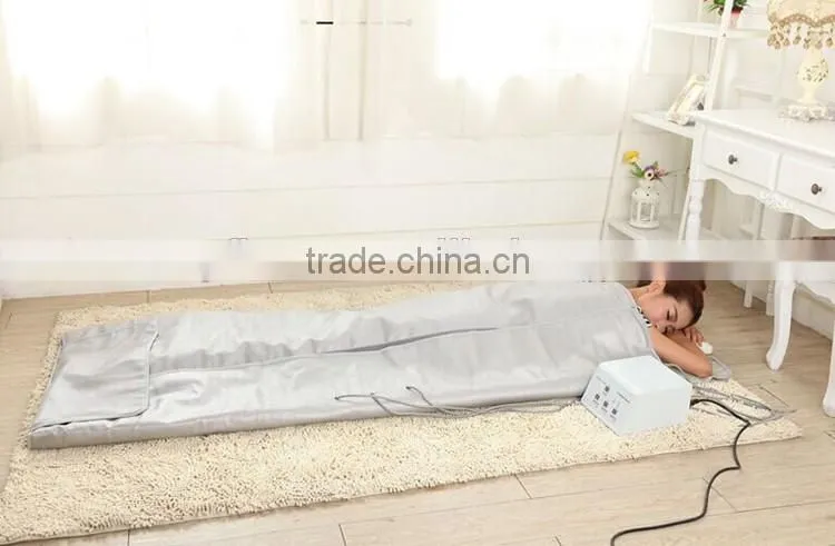 Hot selling far infrared body wrap hot blanket slimming