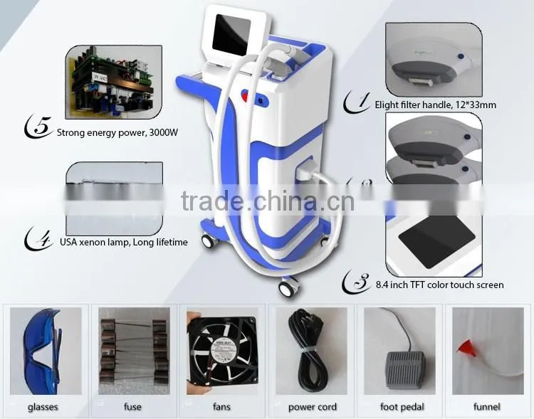 Whole sale price hair removal acne removal ipl googles