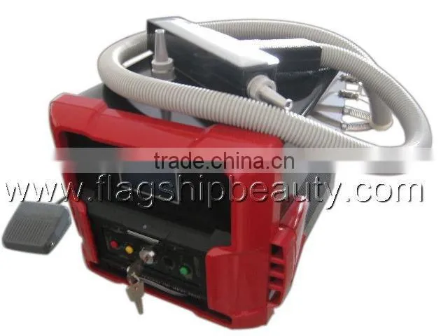 mini Q switch nd yag laser tattoo removal machine