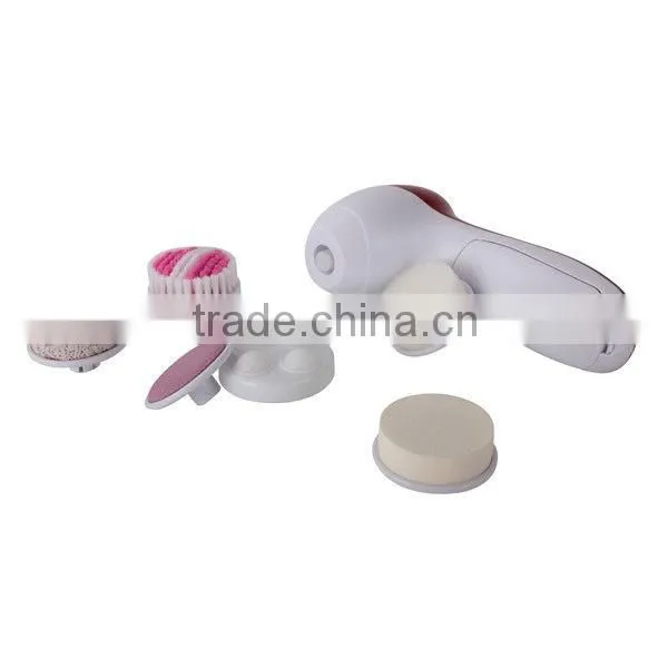 6 in 1 beauty facial cleanser brush