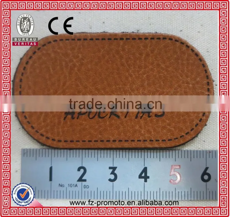 custom 3D fashion high quality rubber pvc patch