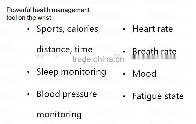 SIFIT-6.6 Waterproof Wristband With Heart Rate and Blood Pressure, Real Time control of The Heart Movement.