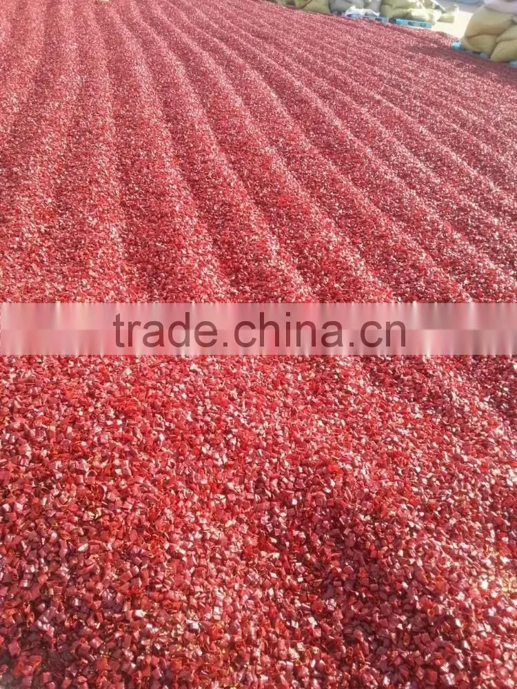 China dried red chilli ring sanying chilli rings