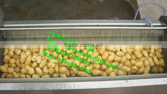 High quality potato washing and peeling machine/industrial potato peeling machine/potato peeling machine