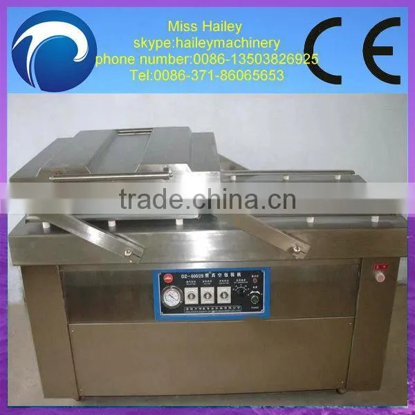 0086-13503826925 stainless steel double chamber large vacuum packing machine