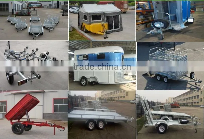 factory supply totally closed box trailer