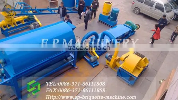 Best selling products wood pellets production line plant for biomass fuel