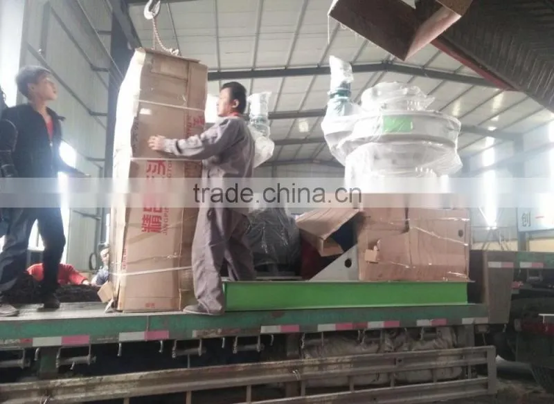 Heavy duty larger type wood pellet mill with high output