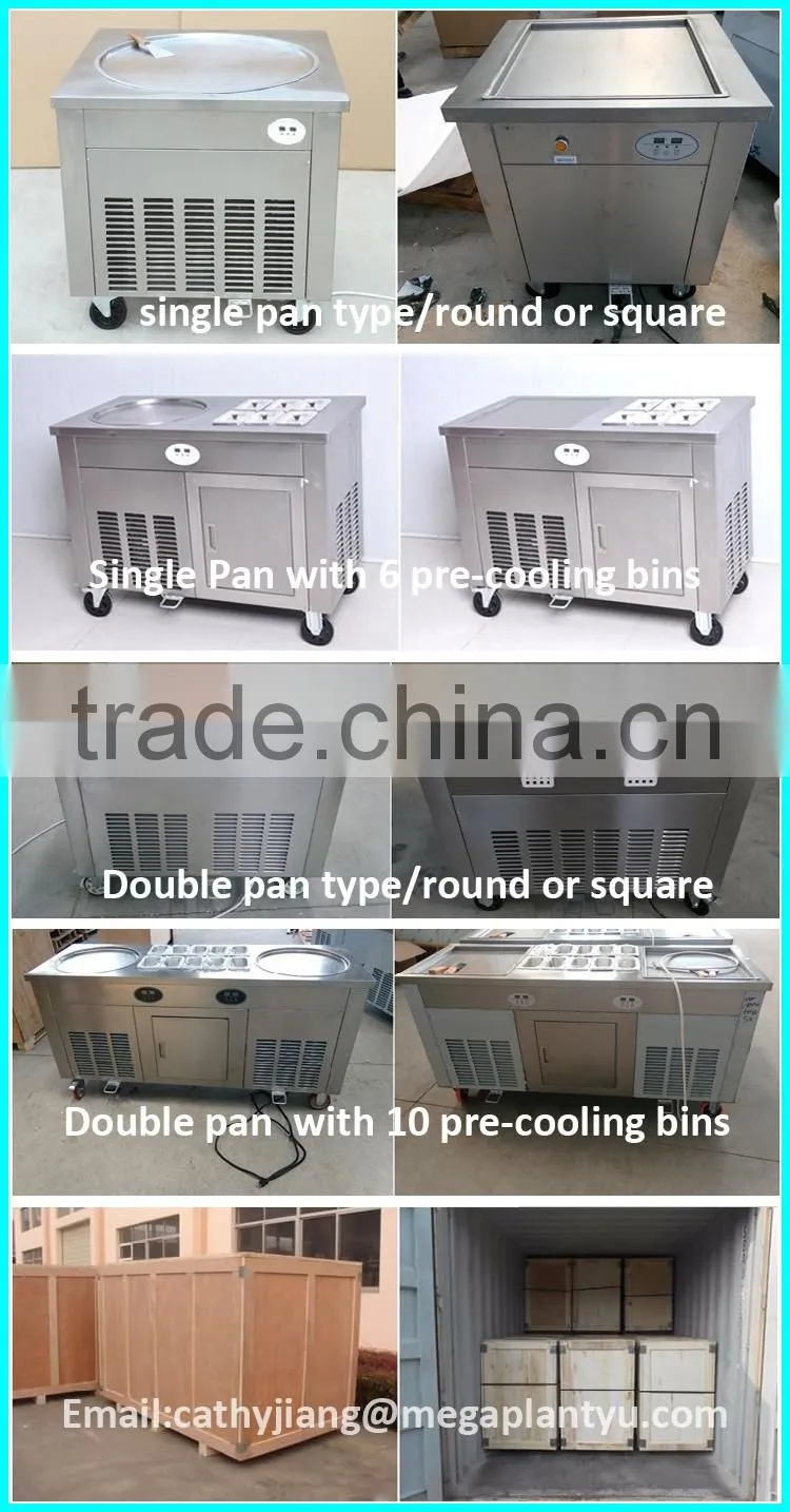 ice cream cold plate fried ice cream machine