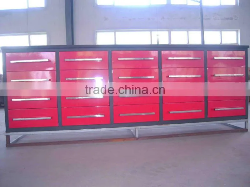 Work Bench with stainless steel handle