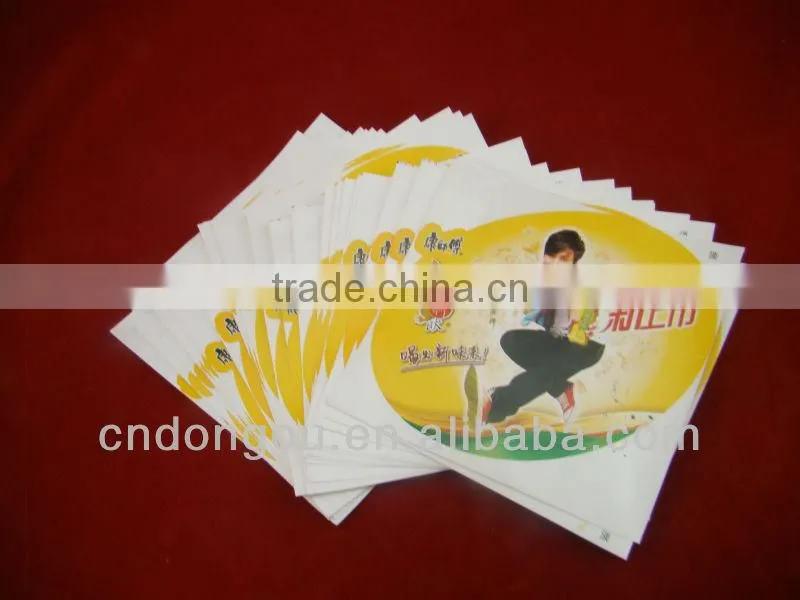 Custom cheap printing fashion electrostatic stickers wholesale